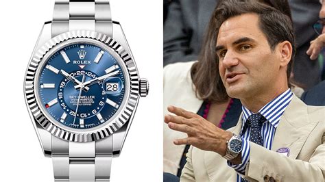 roger federer rolex gmt|Roger Federer Rolex wimbledon.